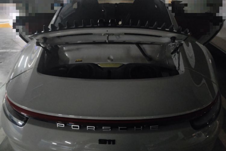 Used Porsche 911 2022 Carrera 3.0T Engine Bay