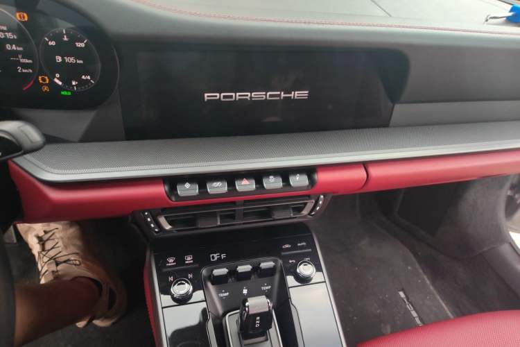 Used Porsche 911 2022 Carrera 3.0T Audio And AC Panel