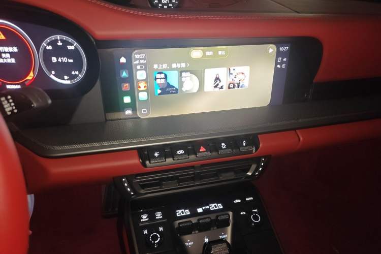 Used Porsche 911 2023 Carrera S 3.0T Audio And AC Panel