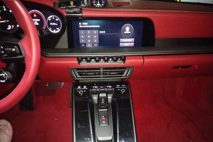 Used Porsche 911 2023 Carrera 3.0T Audio And AC Panel