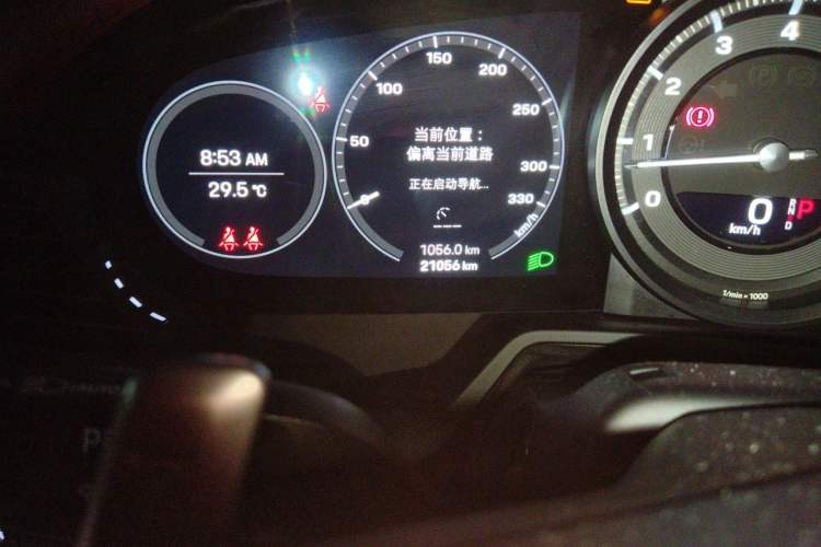 Used Porsche 911 2023 Carrera 3.0T Odometer Close Up
