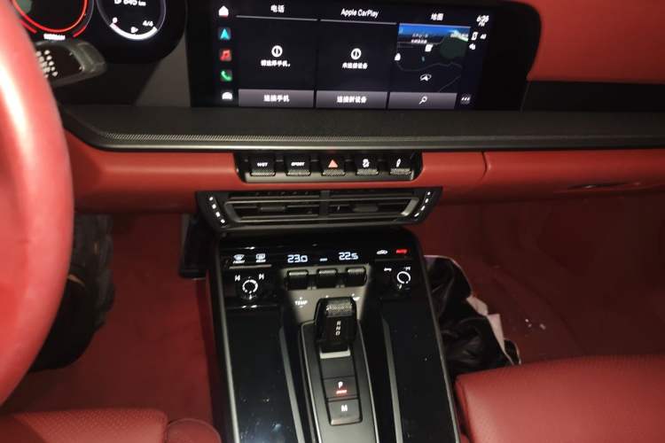 Used Porsche 911 2023 Targa 4 3.0T Audio And AC Panel