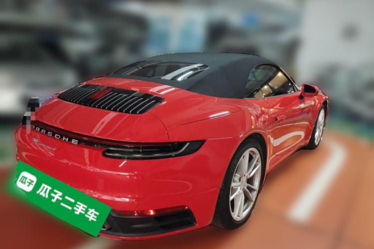 Used Porsche 911 2023 Carrera 4 Cabriolet 3.0T Rear Right 45 Deg