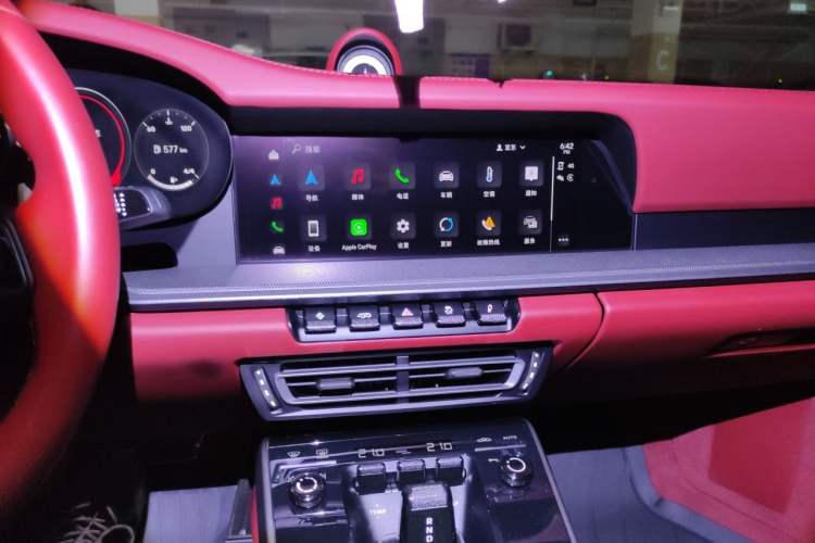 Used Porsche 911 2023 Carrera 3.0T Audio And AC Panel