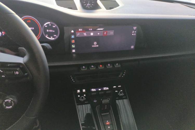 Used Porsche 911 2023 Targa 4 3.0T Audio And AC Panel