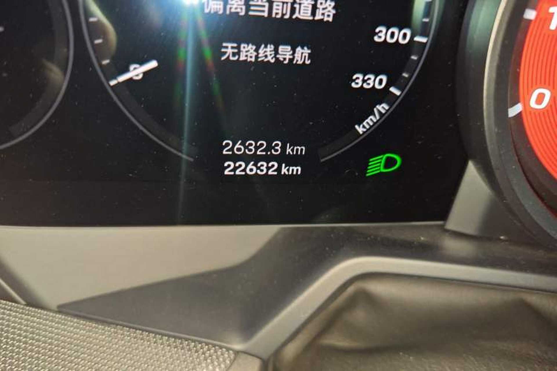 Used Porsche 911 2023 Carrera 3.0T Odometer Close Up