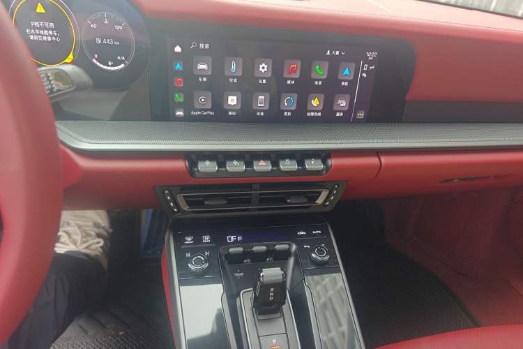 Used Porsche 911 2023 Carrera 3.0T Audio And AC Panel