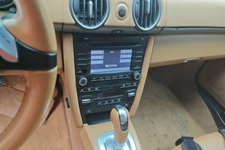 Used Porsche Boxster 2009 Boxster 2.9L Audio And AC Panel