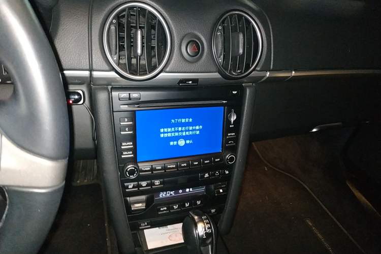 Used Porsche Boxster 2009 Boxster S 3.4L Audio And AC Panel