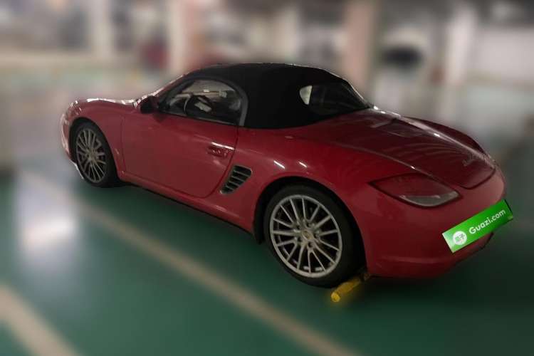 Used Porsche Boxster 2009 Boxster S 3.4L Rear Left 45 Deg