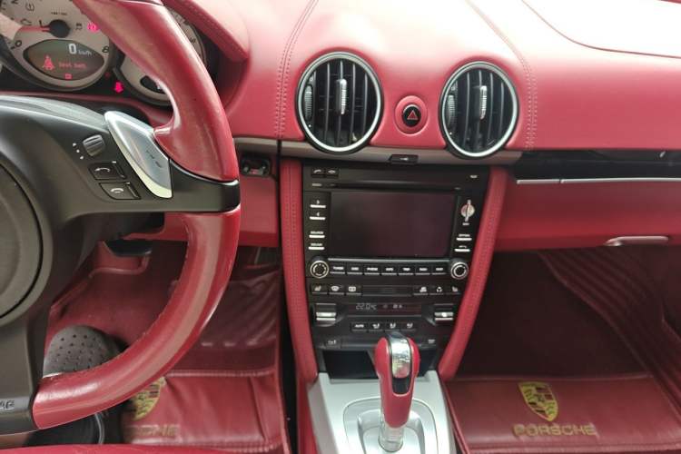 Used Porsche Boxster 2009 Boxster 2.9L Audio And AC Panel