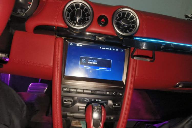 Used Porsche Boxster 2009 Boxster 2.9L Audio And AC Panel