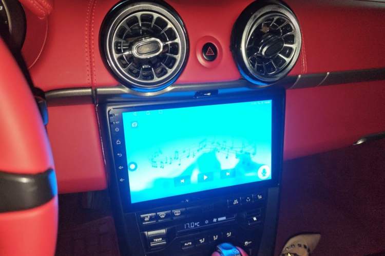 Used Porsche Boxster 2009 Boxster 2.9L Audio And AC Panel
