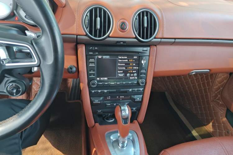 Used Porsche Boxster 2009 Boxster S 3.4L Audio And AC Panel