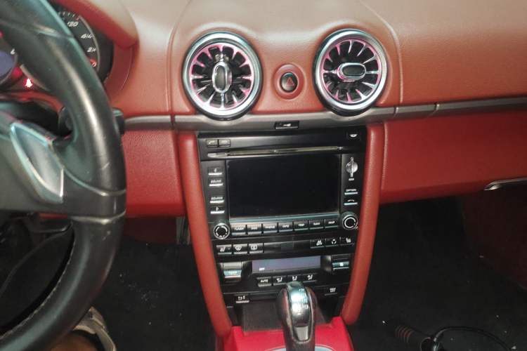 Used Porsche Boxster 2009 Boxster 2.9L Audio And AC Panel
