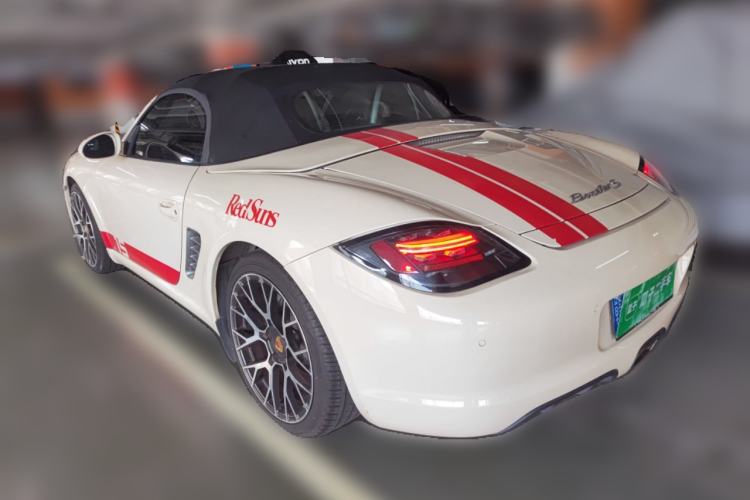 Used Porsche Boxster 2009 Boxster 2.9L Rear Left 45 Deg