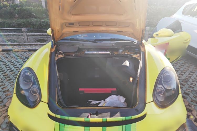 Used Porsche Boxster 2010 Boxster Spyder 3.4L Engine Bay