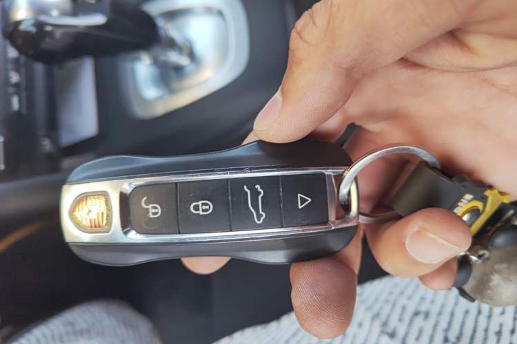 Used Porsche Boxster 2010 Boxster Spyder 3.4L Vehicle Key