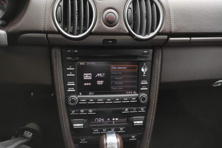 Used Porsche Boxster 2011 Boxster Black Edition 2.9L Audio And AC Panel