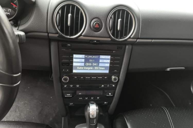 Used Porsche Boxster 2011 Boxster Black Edition 2.9L Audio And AC Panel