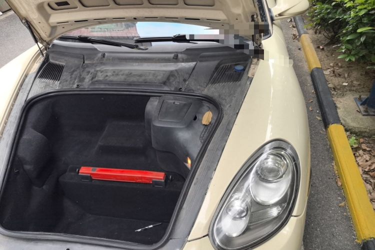 Used Porsche Boxster 2011 Boxster Black Edition 2.9L Engine Bay Left