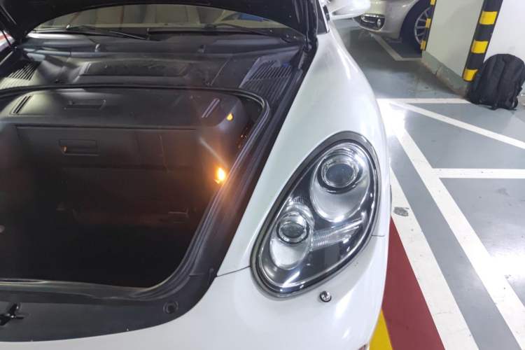 Used Porsche Boxster 2011 Boxster Black Edition 2.9L Engine Bay Left
