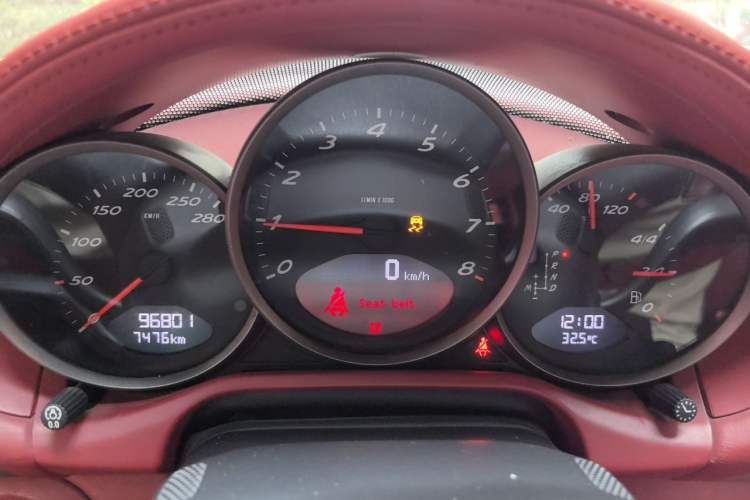 Used Porsche Boxster 2011 Boxster Black Edition 2.9L Instrument Cluster