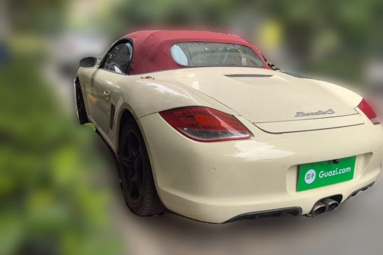 Used Porsche Boxster 2011 Boxster Black Edition 2.9L Rear Left 45 Deg