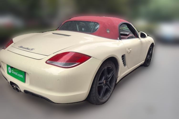 Used Porsche Boxster 2011 Boxster Black Edition 2.9L Rear Right 45 Deg
