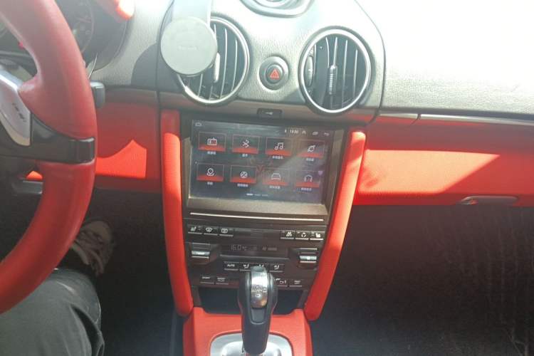 Used Porsche Boxster 2011 Boxster Black Edition 2.9L Audio And AC Panel