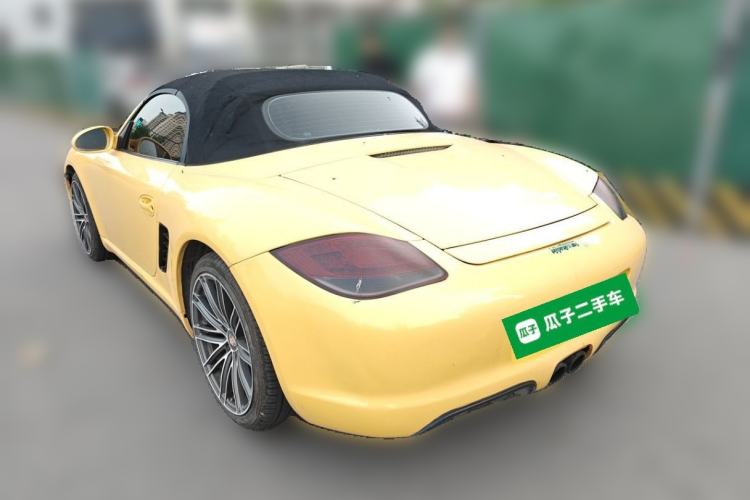 Used Porsche Boxster 2011 Boxster Black Edition 2.9L Rear Left 45 Deg