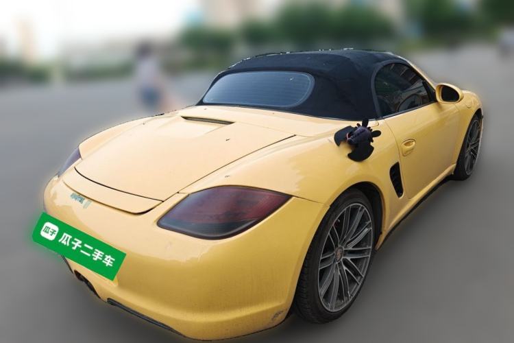 Used Porsche Boxster 2011 Boxster Black Edition 2.9L Rear Right 45 Deg