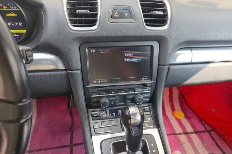 Used Porsche Boxster 2013 Boxster 2.7L Audio And AC Panel
