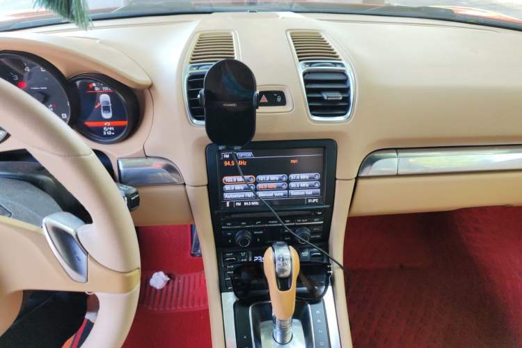 Used Porsche Boxster 2013 Boxster 2.7L Audio And AC Panel