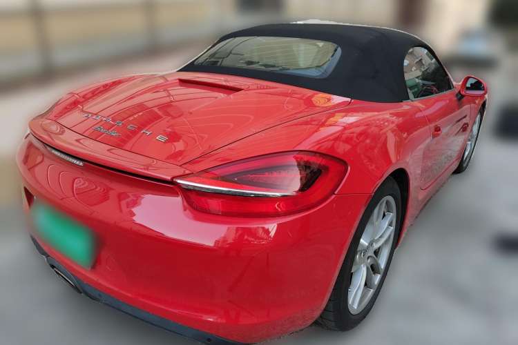 Used Porsche Boxster 2013 Boxster 2.7L Rear Right 45 Deg
