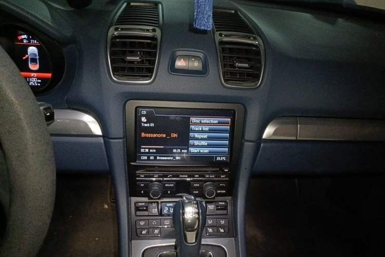 Used Porsche Boxster 2013 Boxster 2.7L Audio And AC Panel