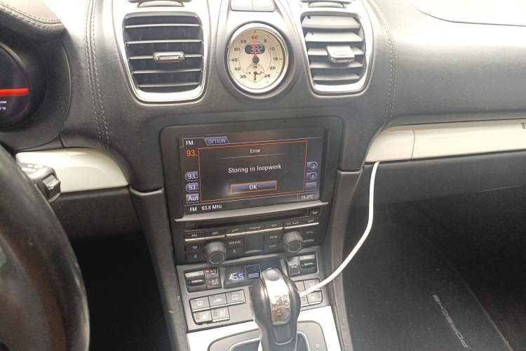 Used Porsche Boxster 2013 Boxster 2.7L Audio And AC Panel