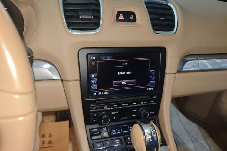 Used Porsche Boxster 2013 Boxster 2.7L Audio And AC Panel