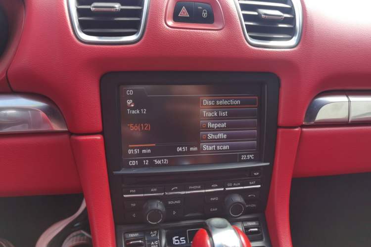 Used Porsche Boxster 2013 Boxster 2.7L Audio And AC Panel