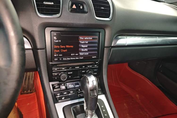 Used Porsche Boxster 2013 Boxster 2.7L Audio And AC Panel