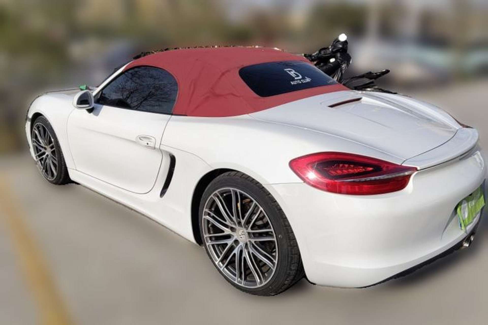 Used Porsche Boxster 2013 Boxster 2.7L Rear Left 45 Deg
