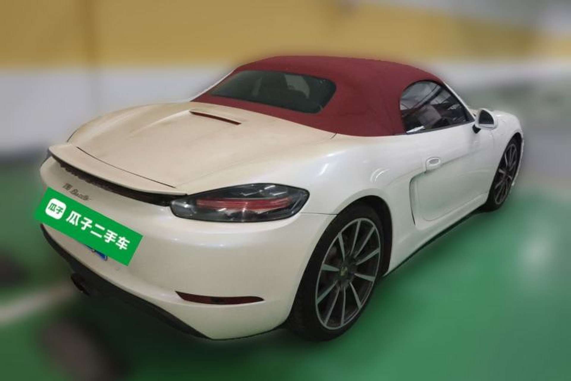 Used Porsche Boxster 2013 Boxster 2.7L Rear Right 45 Deg