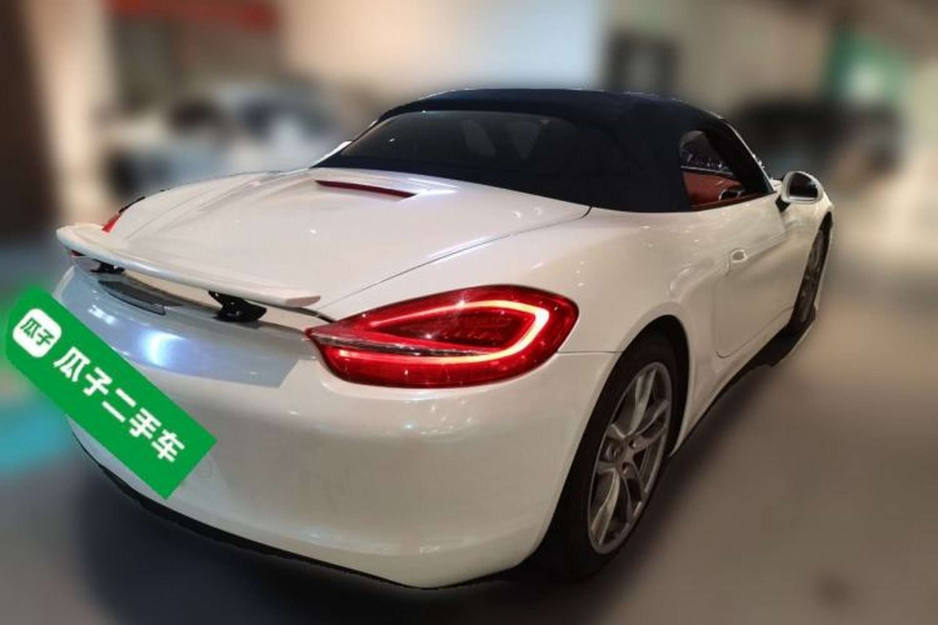Used Porsche Boxster 2013 Boxster 2.7L Rear Right 45 Deg