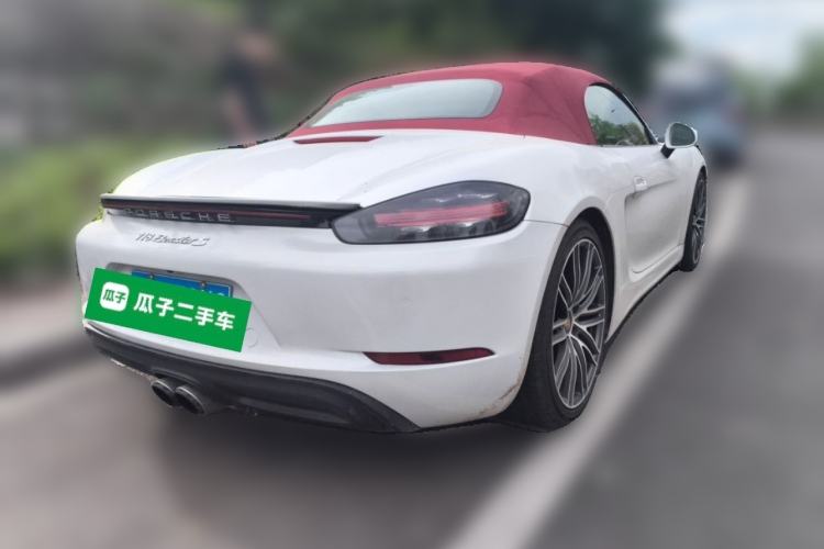 Used Porsche Boxster 2013 Boxster 2.7L Rear Right 45 Deg