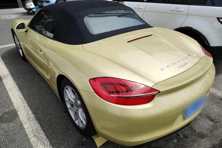 Used Porsche Boxster 2013 Boxster 2.7L Rear Left 45 Deg