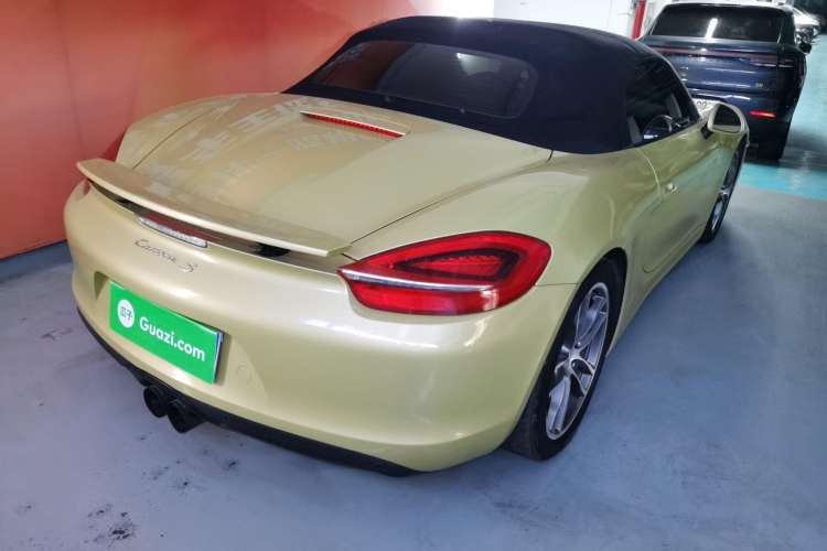 Used Porsche Boxster 2013 Boxster 2.7L Rear Right 45 Deg
