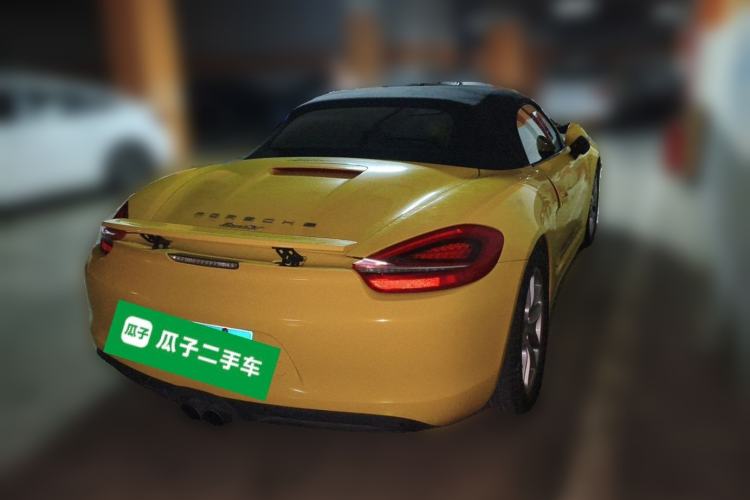 Used Porsche Boxster 2013 Boxster 2.7L Rear Right 45 Deg
