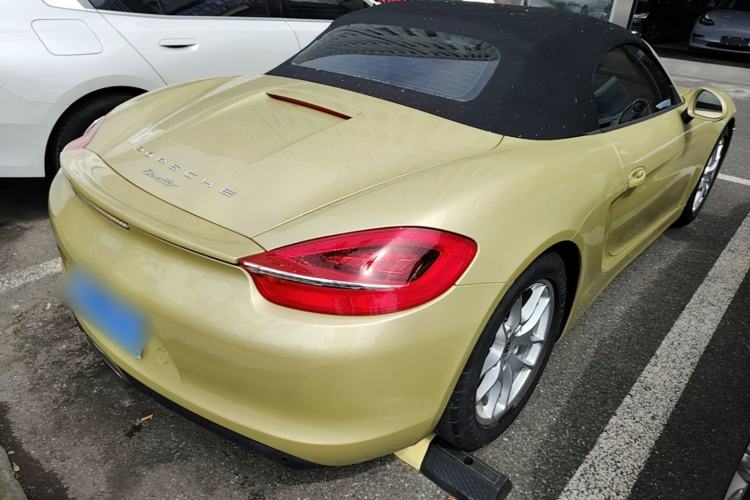 Used Porsche Boxster 2013 Boxster 2.7L Rear Right 45 Deg