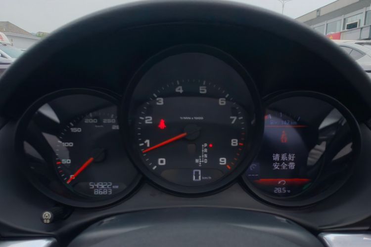 Used Porsche Boxster 2015 Boxster Style Edition 2.7L Odometer Close Up