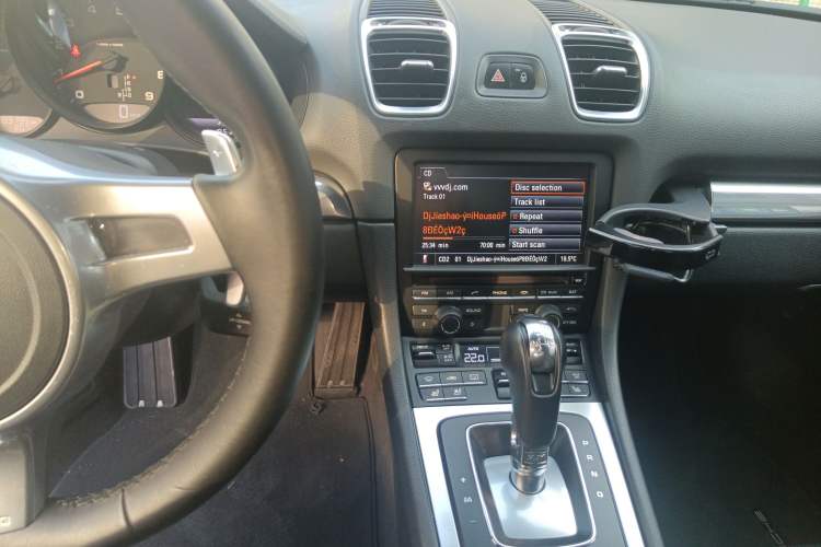 Used Porsche Boxster 2015 Boxster Style Edition 2.7L Audio And AC Panel